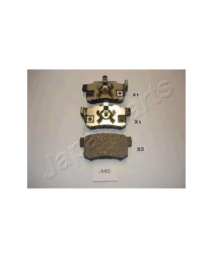 Japanparts Колодки дисковые задние