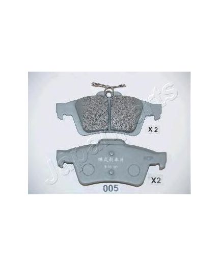 Japanparts Колодки дисковые задние