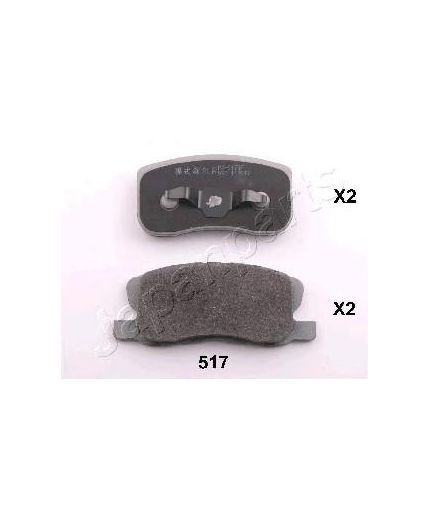 Japanparts Колодки дисковые передние