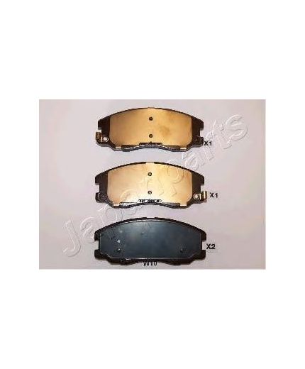 Japanparts Колодки дисковые передние