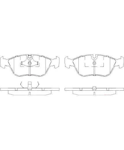 Patron Колодки дисковые передние