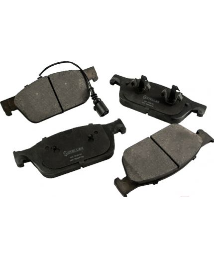 Stellox Колодки дисковые передние, с антискрипящими пластинами