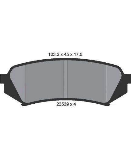 Textar Колодки дисковые задние Фото 2