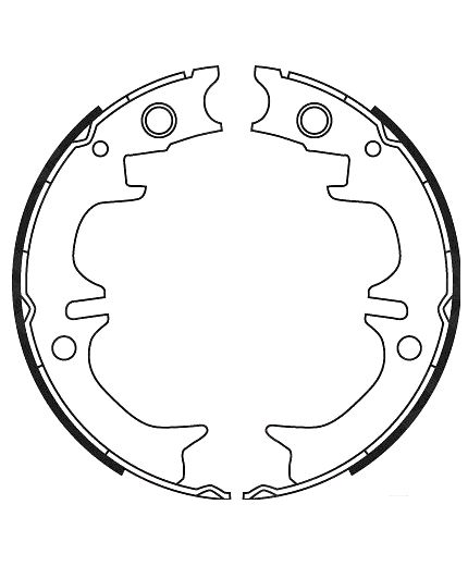 TRW Колодки барабанные задние Фото 2