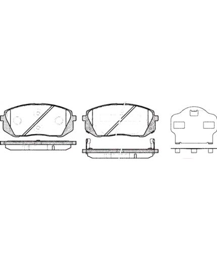 Stellox Колодки дисковые передние Фото 2