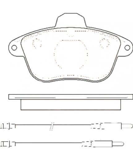 TRW Колодки дисковые