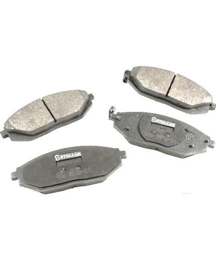 Stellox Колодки дисковые передние, с антискрипящими пластинами