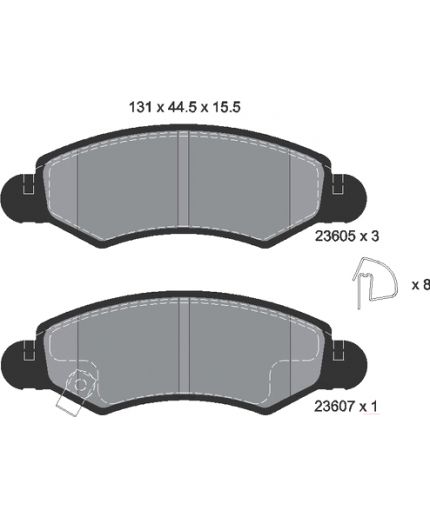 Textar Колодки дисковые