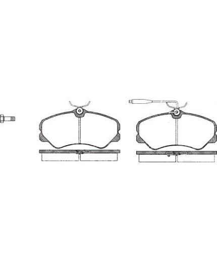 Stellox Колодки дисковые передние
