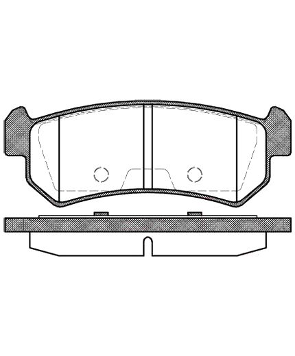 REMSA Колодки дисковые