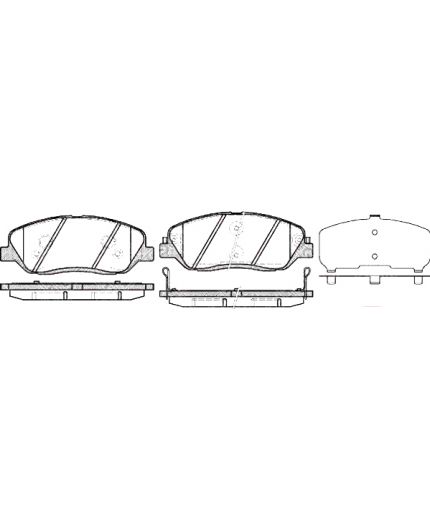 Stellox Колодки дисковые