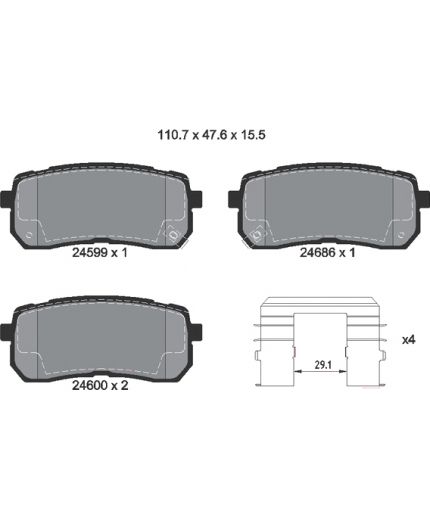 Textar Колодки дисковые Фото 2