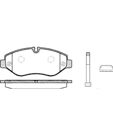 Stellox Колодки дисковые передние