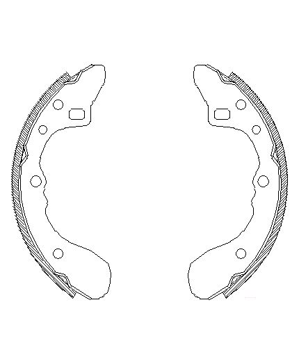 REMSA Колодки дисковые