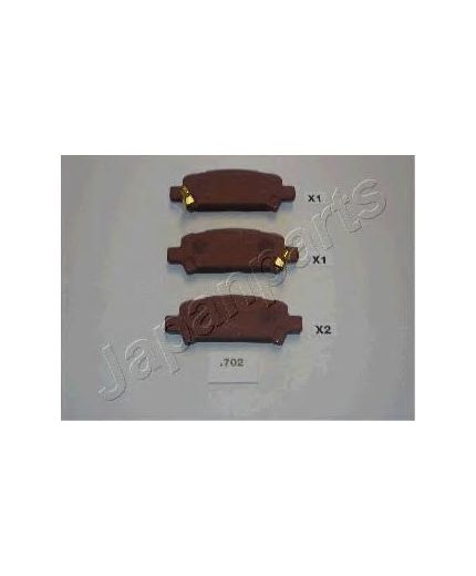 Japanparts Колодки дисковые задние