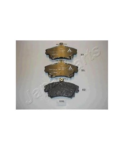 Japanparts Колодки дисковые передние