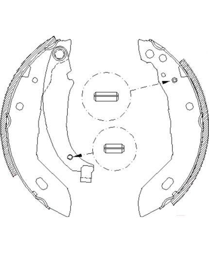 REMSA Колодки дисковые