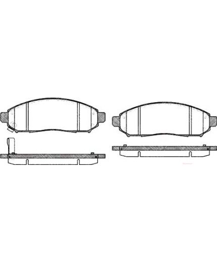 Stellox Колодки дисковые передние