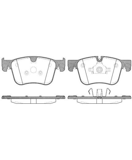 REMSA Колодки дисковые