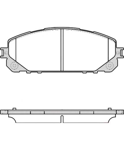 REMSA Колодки дисковые