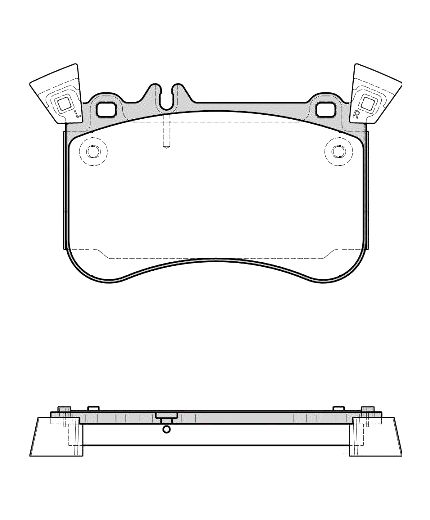 REMSA Колодки дисковые