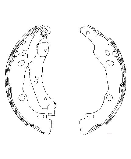 REMSA Колодки дисковые
