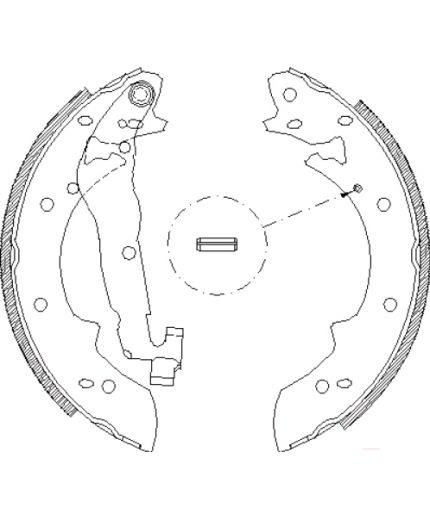 REMSA Колодки дисковые