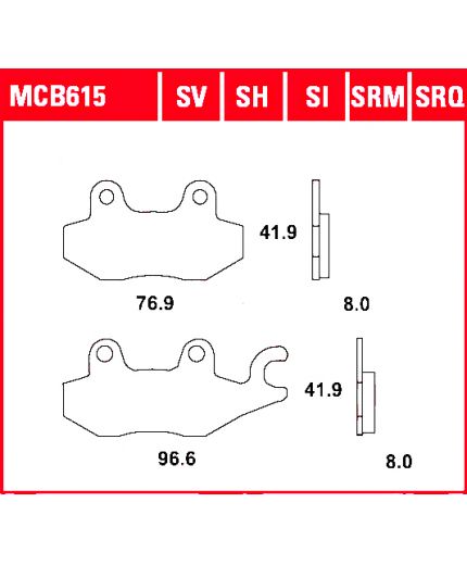 TRW Колодки дисковые передние Фото 2