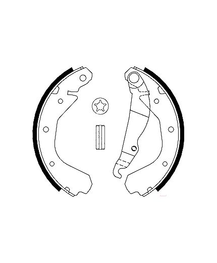 REMSA Колодки дисковые