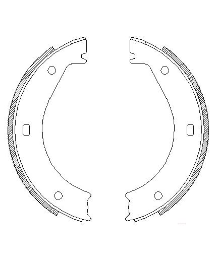 REMSA Колодки дисковые