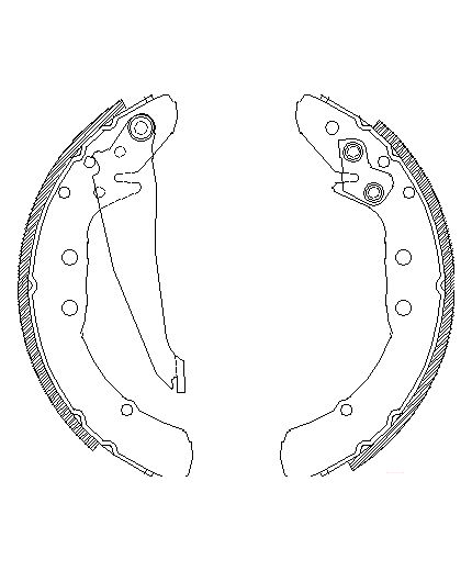 REMSA Колодки дисковые