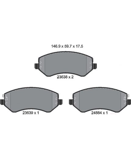 Textar Колодки дисковые передние Фото 2