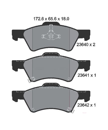 Textar Колодки дисковые передние