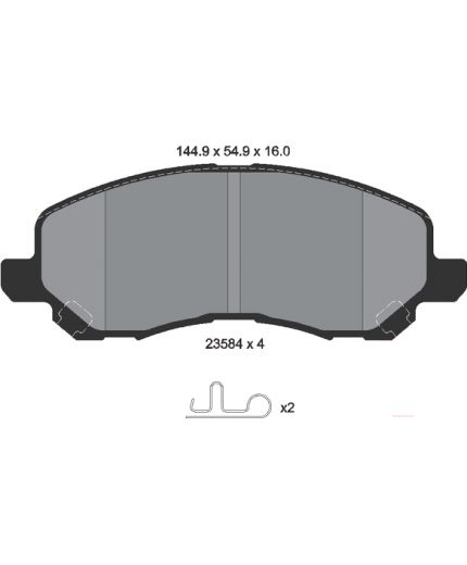 Textar Колодки дисковые