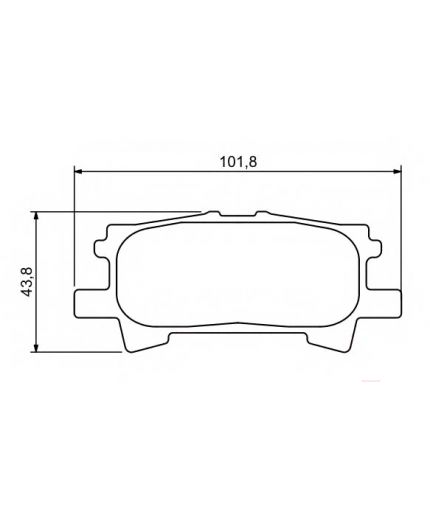 BOSCH Колодки дисковые задние Фото 2