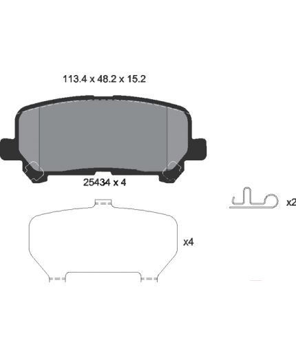 Textar Колодки дисковые