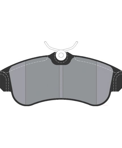 Textar Колодки дисковые передние