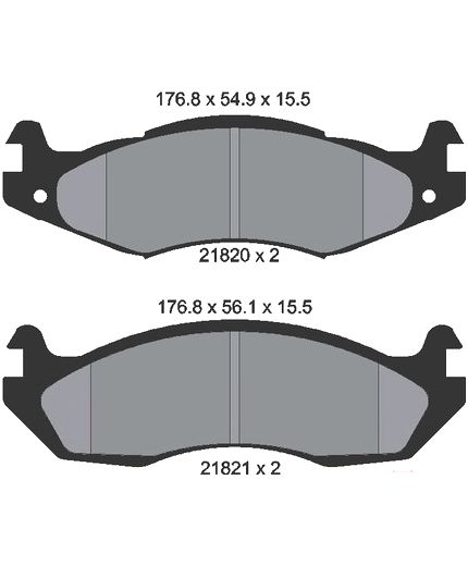 Textar Колодки дисковые передние