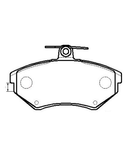 HSB Колодки дисковые