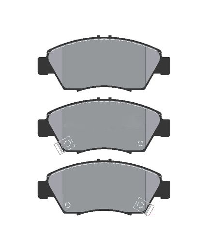 Textar Колодки дисковые передние