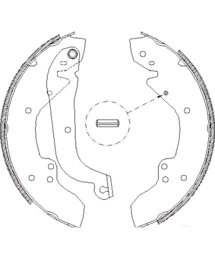 REMSA Колодки дисковые