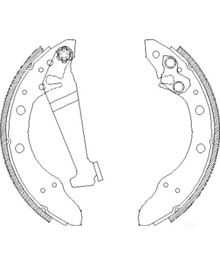 REMSA Колодки дисковые