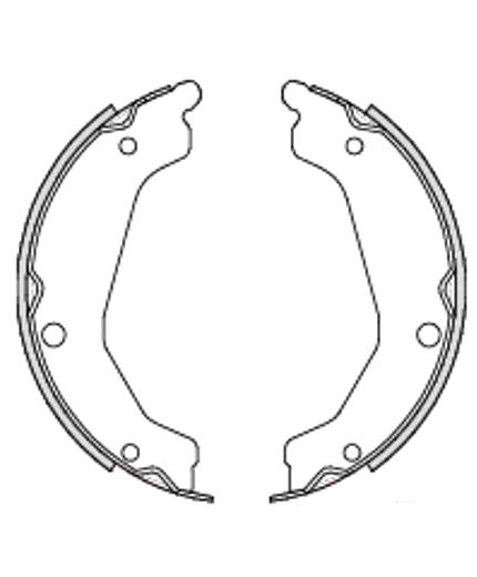 REMSA Колодки дисковые