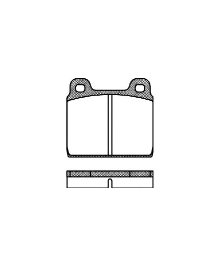 REMSA Колодки дисковые