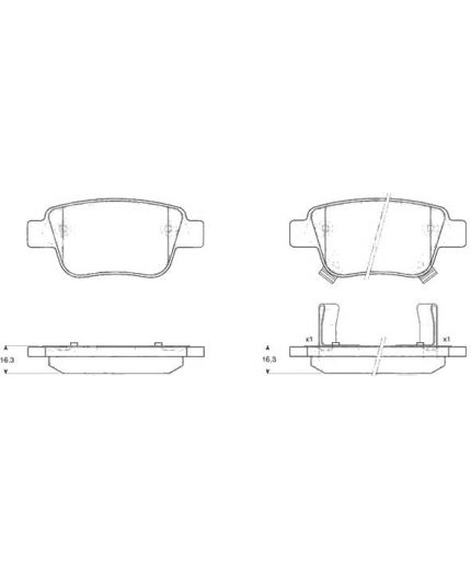 TRW Колодки дисковые задние Фото 3