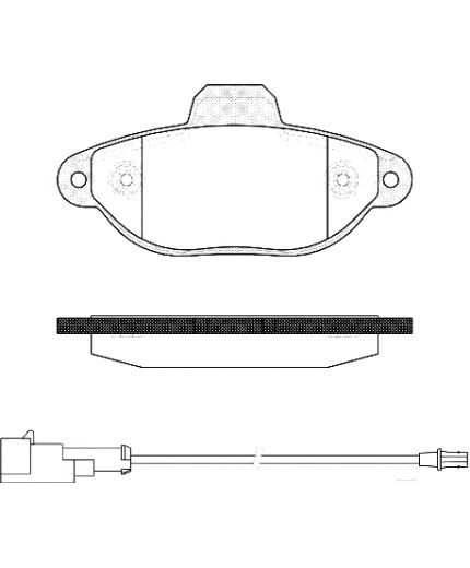 REMSA Колодки дисковые