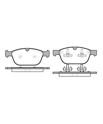 REMSA Колодки дисковые Фото 3
