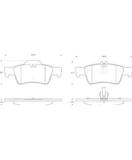 TRW Колодки дисковые задние Фото 2