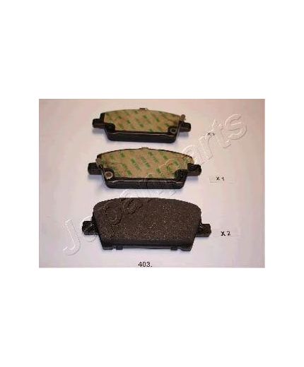 Japanparts Колодки дисковые передние