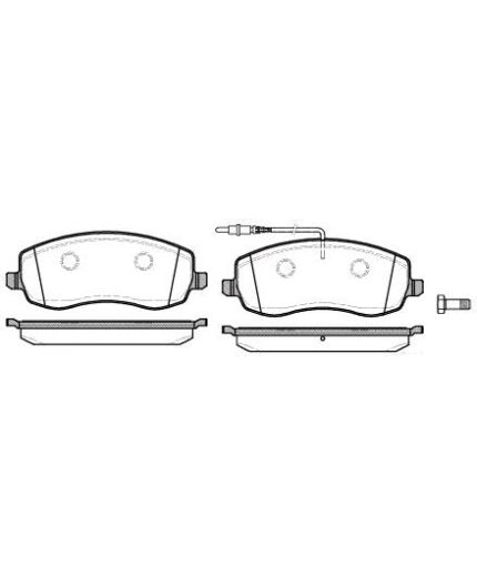 REMSA Колодки дисковые Фото 2